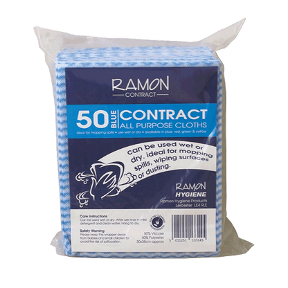 Contract All Purpose Cloths (J-Cloth) 50pk