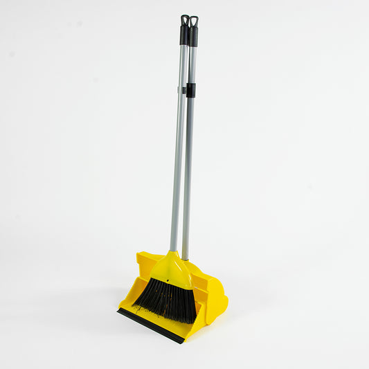 Contract Lobby Dustpan & Brush - YELLOW - Robert Scott