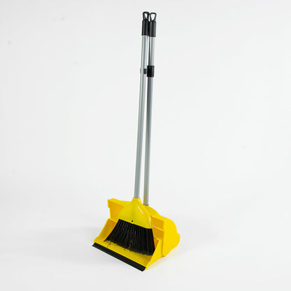 Contract Lobby Dustpan & Brush Yellow