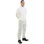 Supertex SMS Disposable Coverall White Type 5/6
