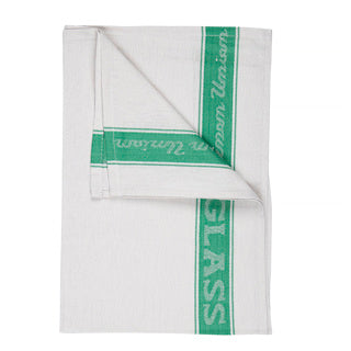 Linen Union Glass Cloth Green