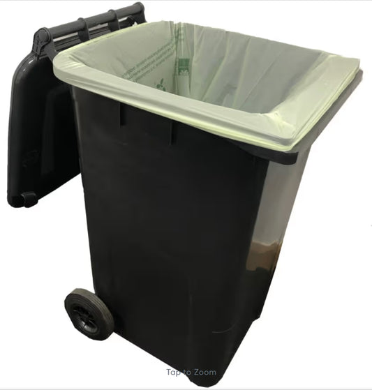 240L Green Compostable Waste Liner 10 pk