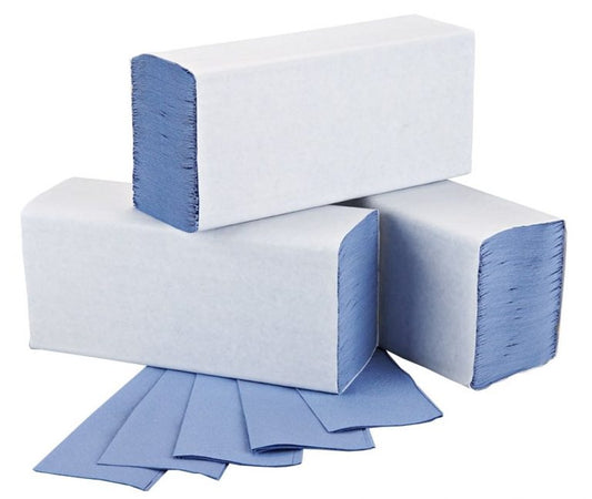 Blue Z Fold Hand Towels 12x200 (2400/case)