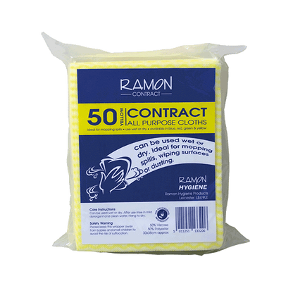 Contract All Purpose Cloths Yellow