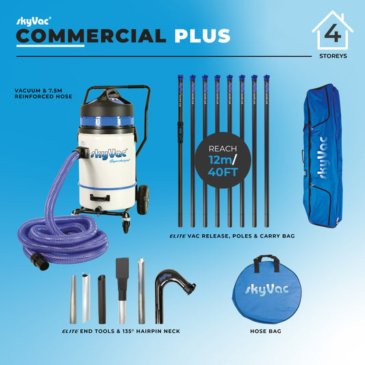 Skyvac Commercial 75 Plus 8 Pole Package