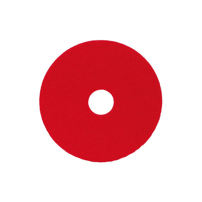 Red 17 inch floor pads box of 5