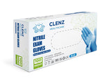 Clenz Blue Nitrile Gloves Medium