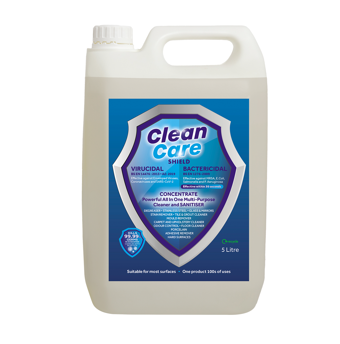 Clean Care Shield Concentrate 5L – Ultra Cleaning Solutions NI