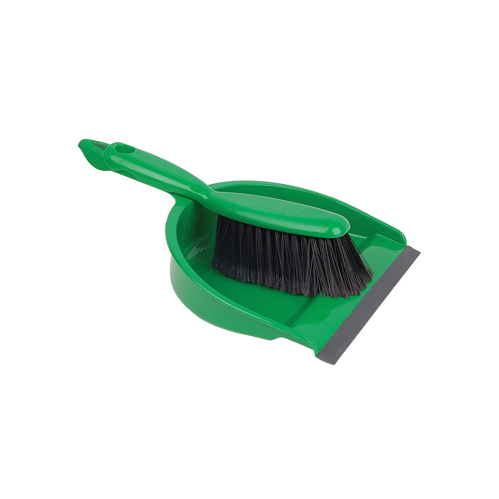Dustpan & Brush Pro Soft Green