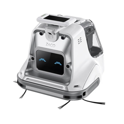 Zaco 50v X1000 (White/Silver) -Machine, service station & two batteries