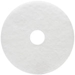 20" white Rhino Floor Pad Single