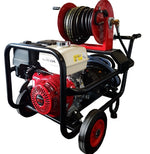 Honda GX390 21 LPM Comet pressure washer Pump Trolley Frame + 30M Reel
