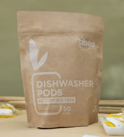 9017 TIBOO ALL IN ONE PREMIUM DISHWASHER PODS X 50
