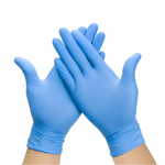 Blue Nitrile Gloves, Powder Free 100/Box