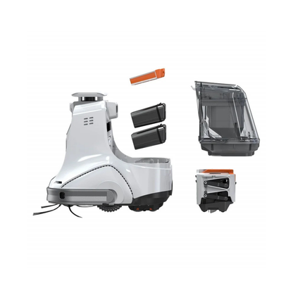 Zaco 50v X1000 (White/Silver) -Machine, service station & two batteries