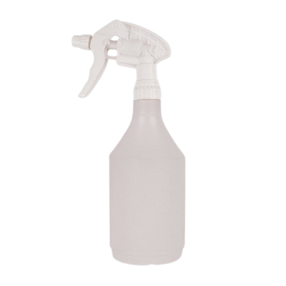 White 975 Bottle & Spray Trigger Head 750ml