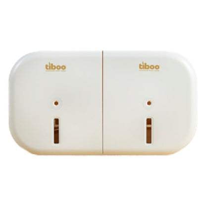 Tiboo - System X - Twin Mini Centrefeed Toilet Tissue Dispenser