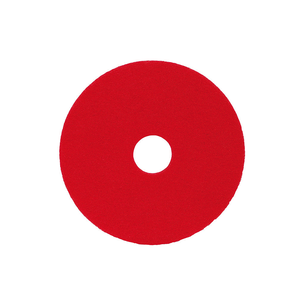 Red 16 inch floor pads box of 5
