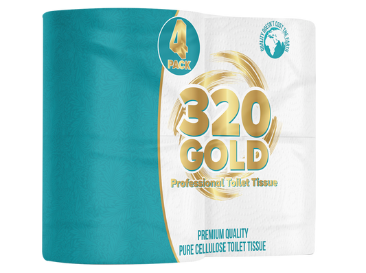 320 Sheet Toilet Rolls 9x4pk (36)