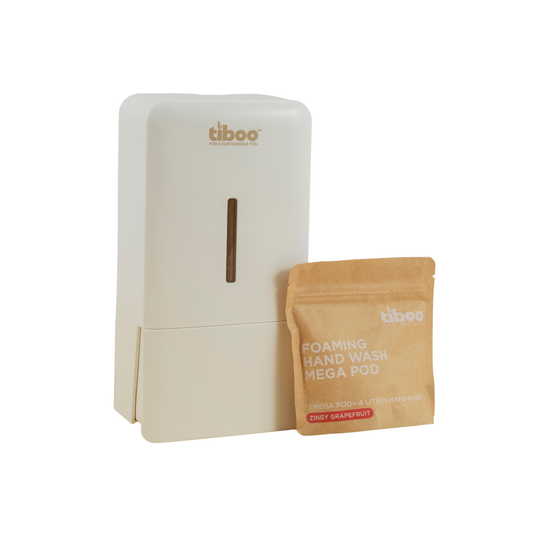 TFSDW TIBOO FOAMING SOAP DISPENSER WHITE 800ML
