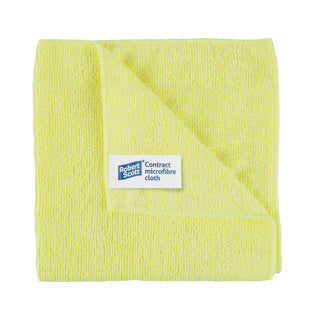 RS Contract Microfibre Cloth Yellow