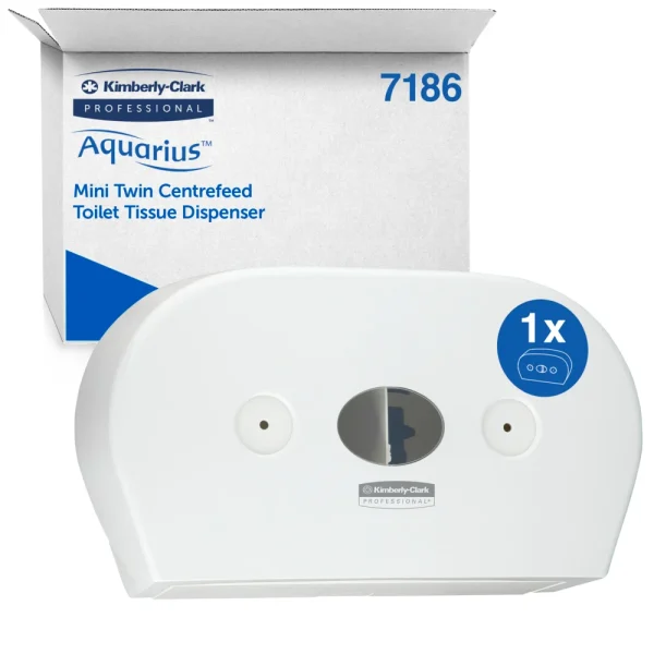 Scott Control Twin Toilet Tissue Dispenser (white) 7186